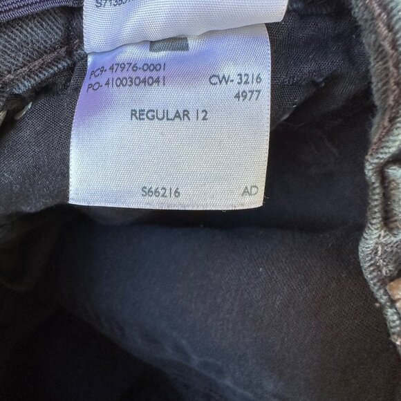 Levi’s Denizen Black Skinny Fit Boys Denim Adjustable Waist Jeans - Picture 7 of 11